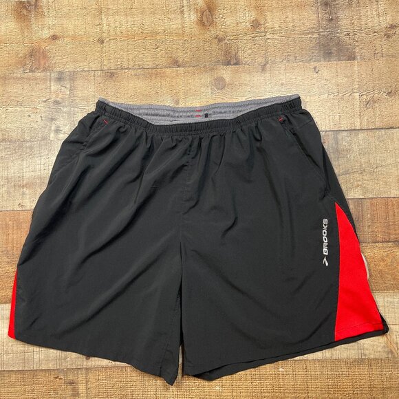 Men's Brooks Running Shorts with Lining size Large - Picture 1 of 4